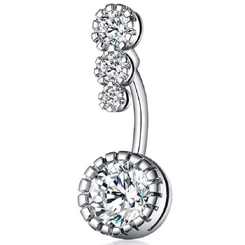 Body Jewelry Piercing - Кольца для пупка из нержавеющей стали,