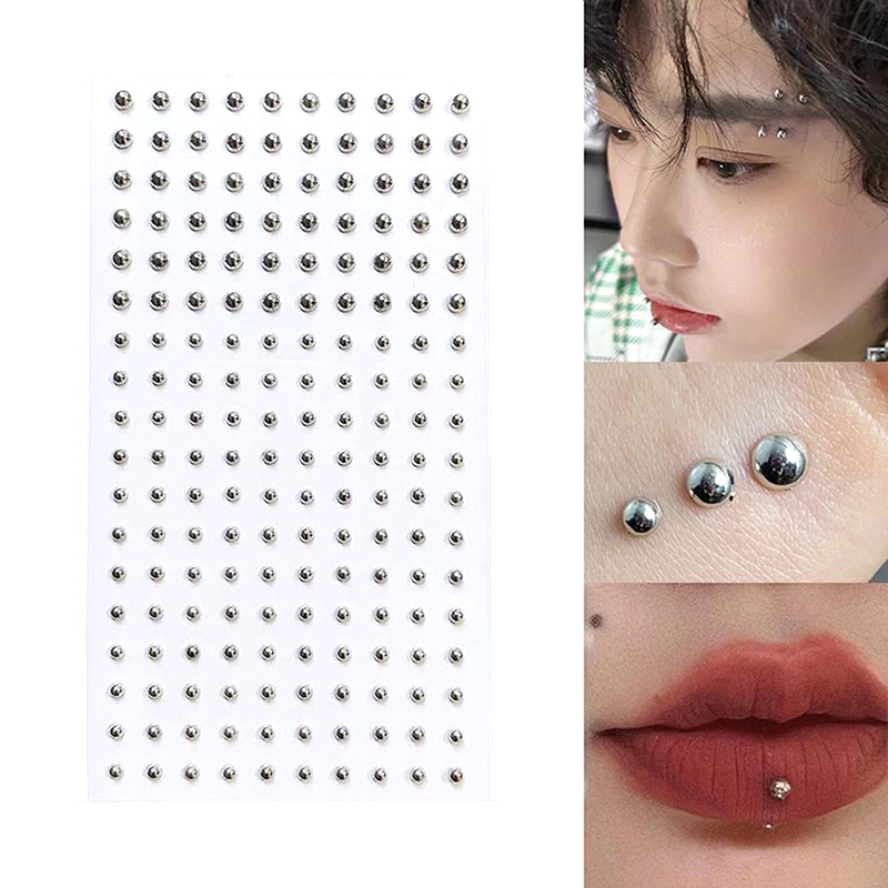Body Jewelry Piercing - Алмазная наклейка, поддельные шпильки для носа,