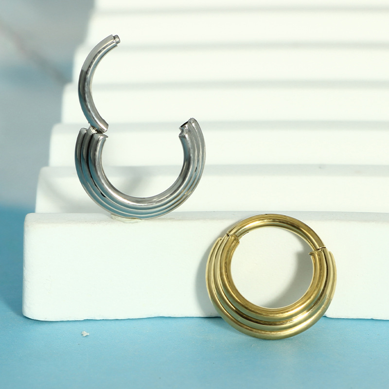 Серьги-кольца в носу, металлич – обзор и цена Body Jewelry Cartilage Earrings
