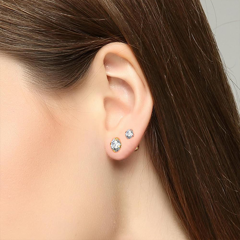 Серьги-гвоздики из титана 16G  – обзор и цена Body Jewelry Cartilage Earrings