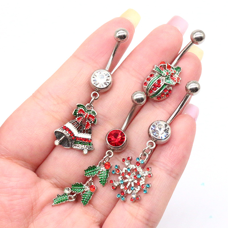 Рождественская серия, кольцо д – обзор и цена Body Jewelry Factory