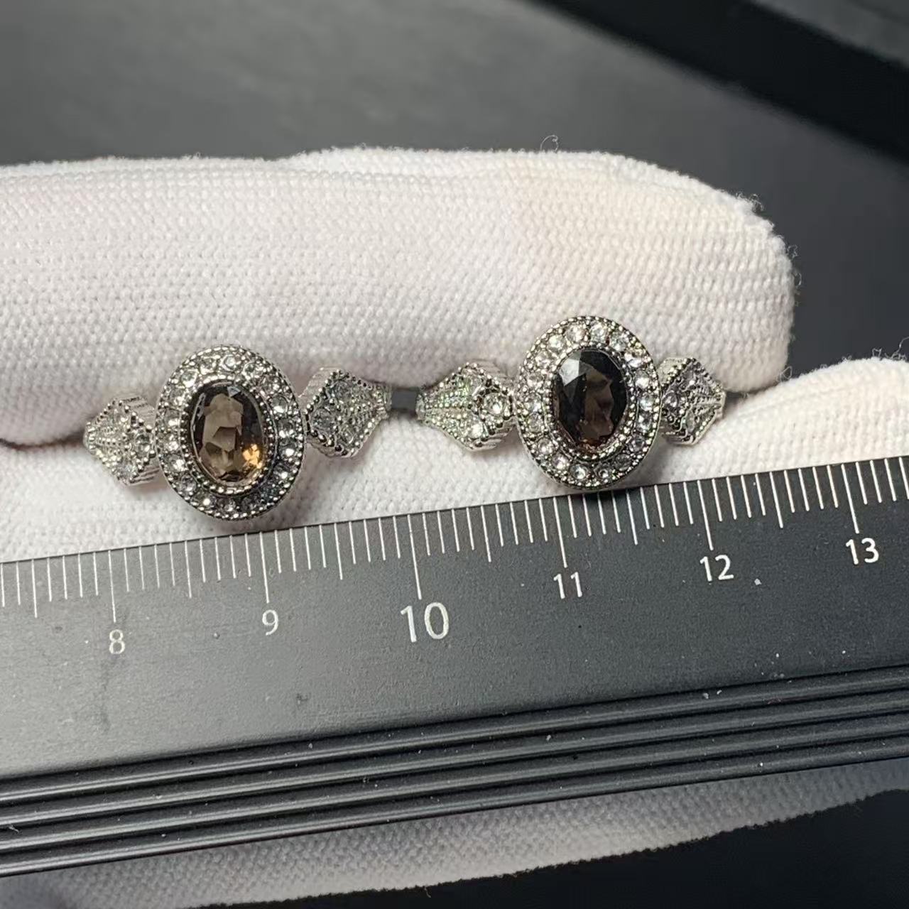 Кольцо из натурального дымчато – обзор и цена Body Jewelry Wholesale