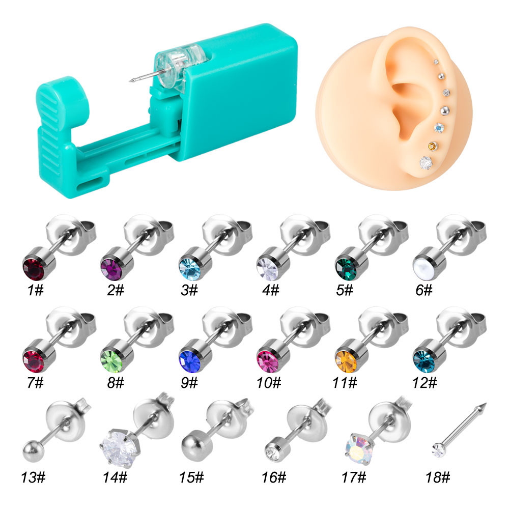 1 шт. одноразовый зеленый инст – обзор и цена Body Jewelry Factory