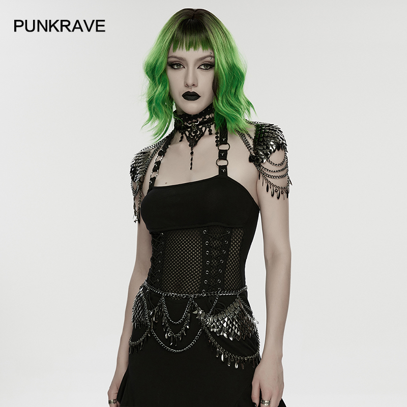 Женская поясная цепочка PUNK R – обзор и цена Body Jewelry Metal Types