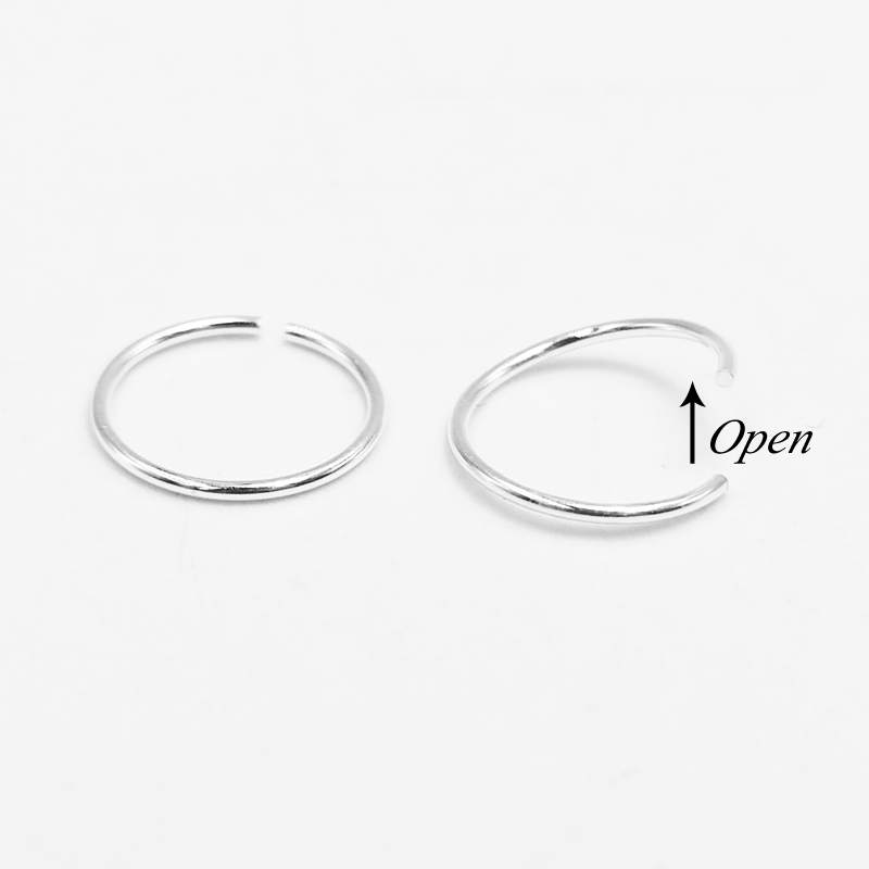 Кольцо для носа из серебра 925 – обзор и цена Body Jewelry Cartilage Earrings
