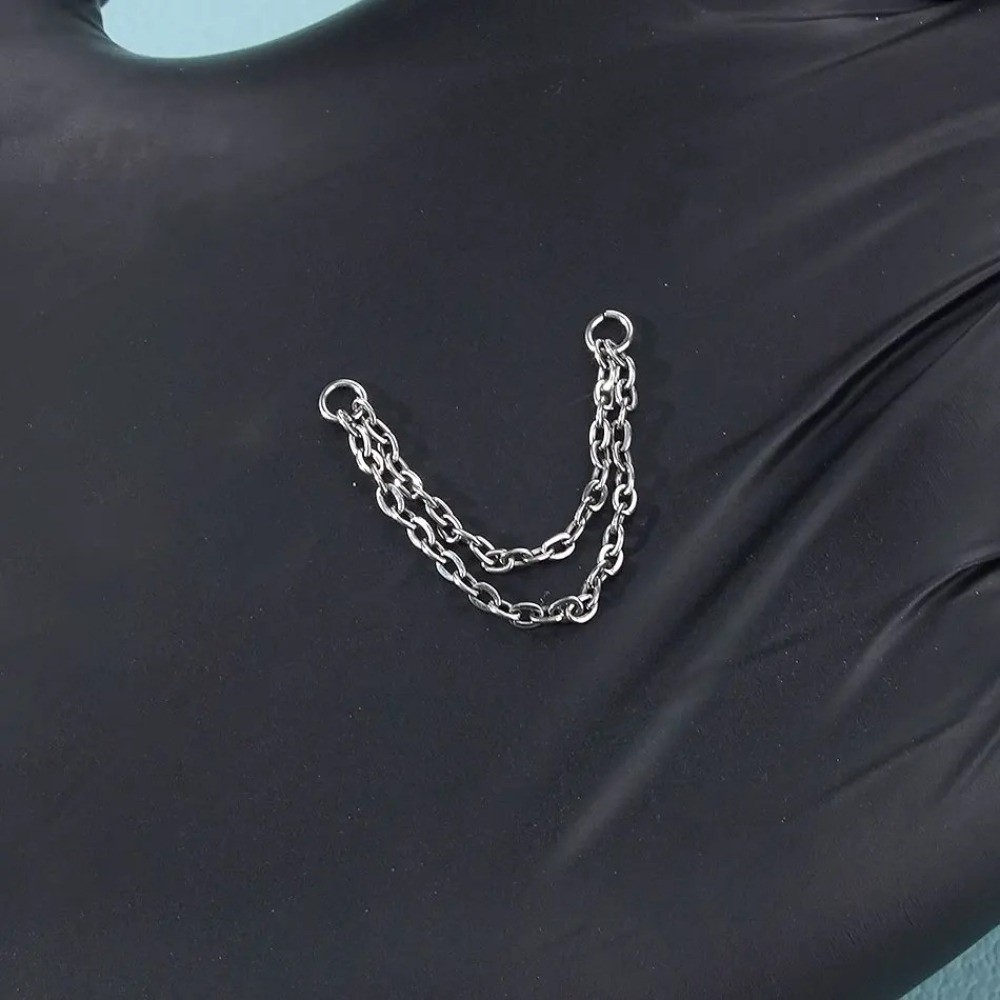 Титановая цепочка для носа, тр – обзор и цена Body Jewelry Piercing