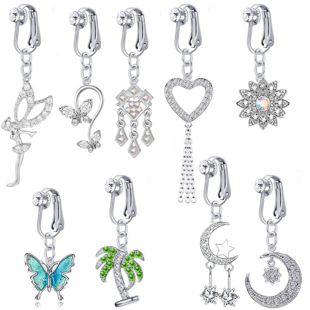 Искусственная поддельная Бабоч – обзор и цена Body Jewelry Cartilage Earrings