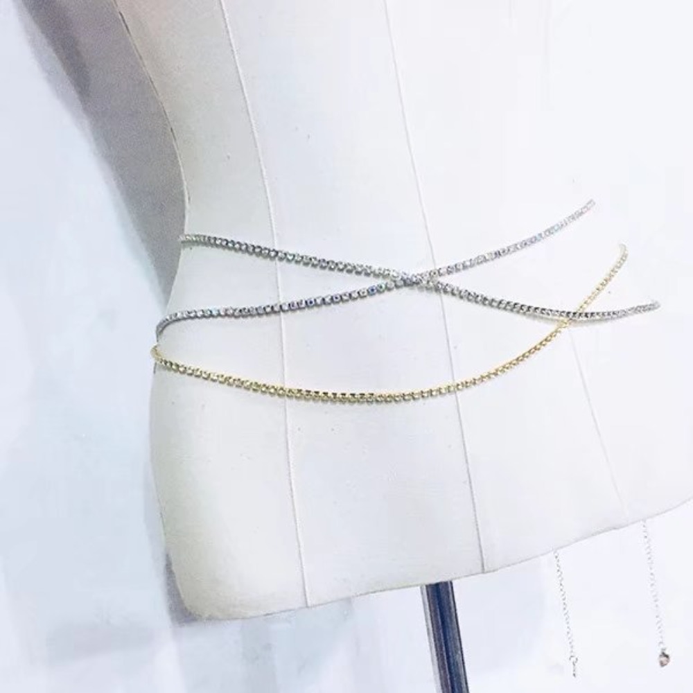 Сексуальная модная блестящая в – обзор и цена Body Jewelry For Women
