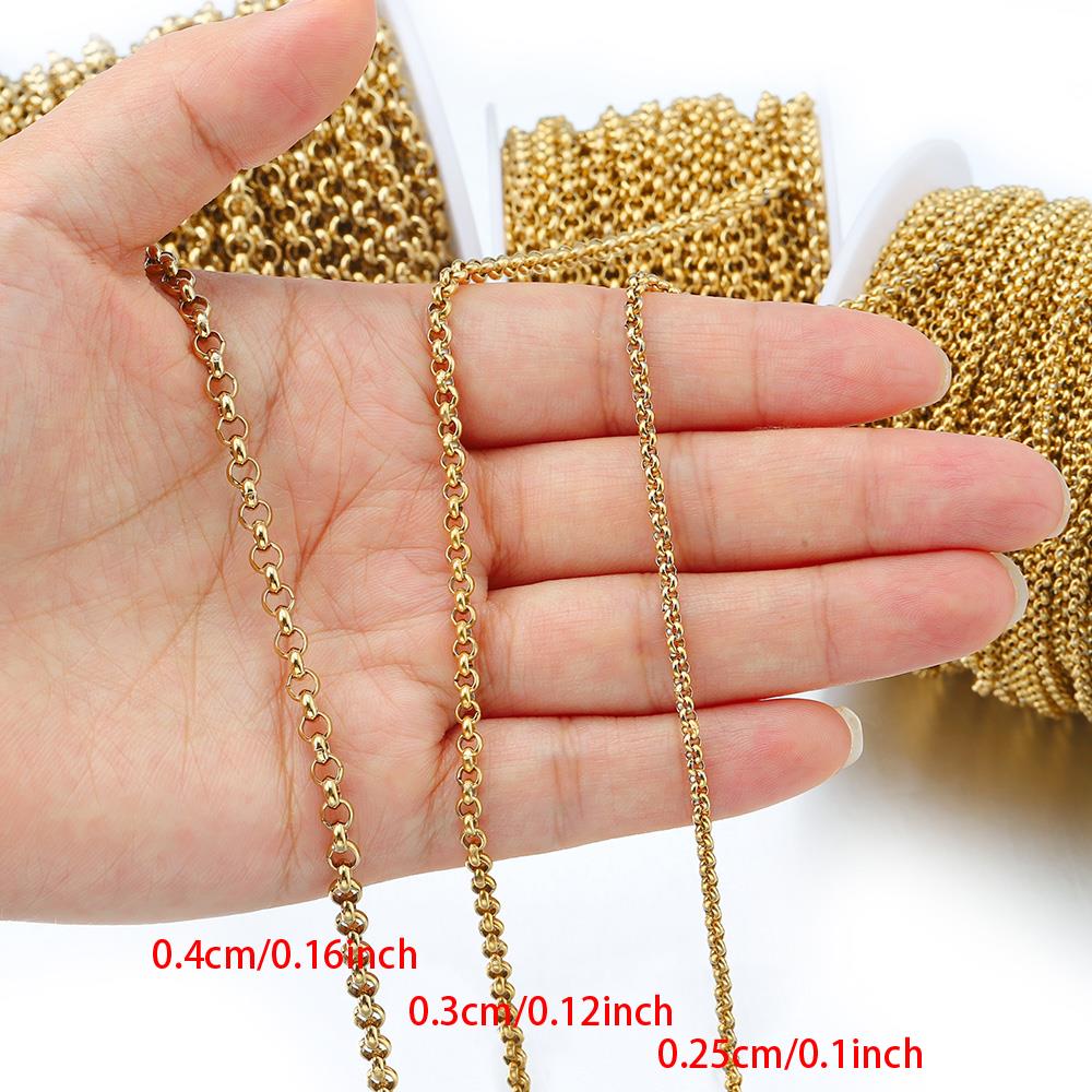 1 метр цепочки из нержавеющей  – обзор и цена Body Jewelry Outfit