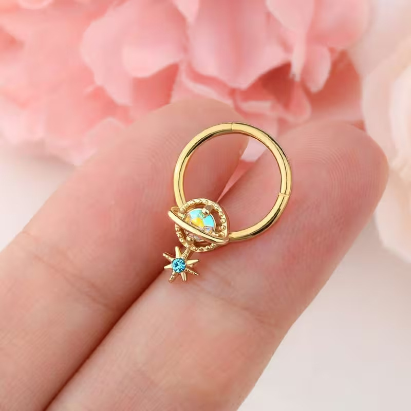 Кольца для пирсинга Septum Pla – обзор и цена Body Jewelry Cartilage Earrings