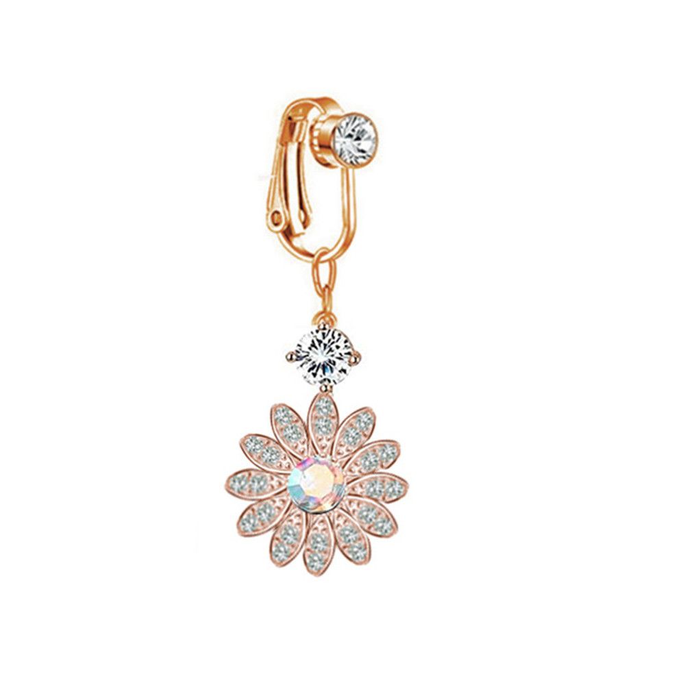 Зажимной клип-пирсинг для пупк – обзор и цена Body Jewelry Cartilage Earrings