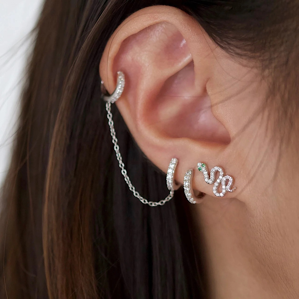 Серьги-гвоздики из хирургическ – обзор и цена Body Jewelry Cartilage Earrings