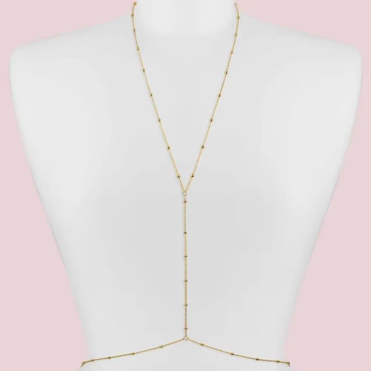 Модная простая цепочка с бусин – обзор и цена Body Jewelry For Women