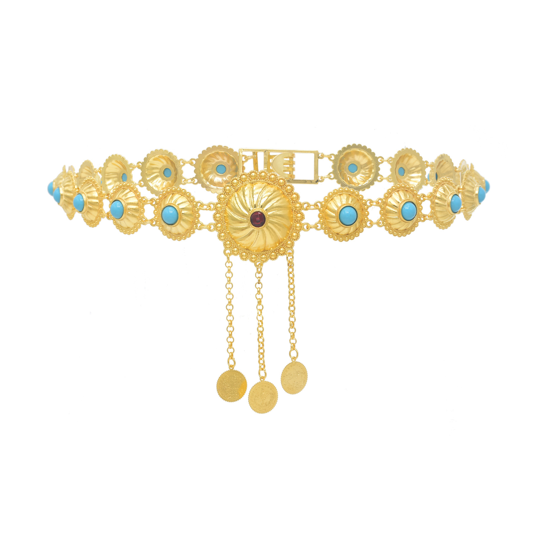 Новые золотые полусферические  – обзор и цена Body Jewelry Dubai