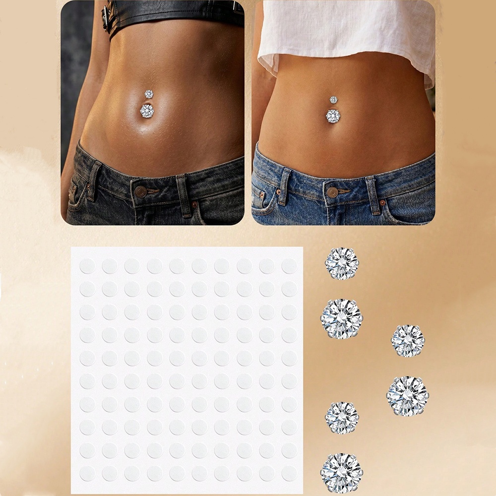Фальшивые пирсинги для пупка с – обзор и цена Body Jewelry Piercing