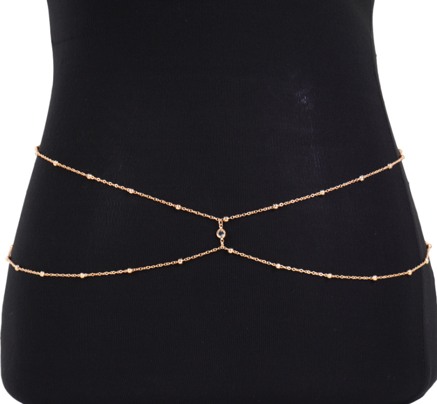 Цепочка для живота Женская зол – обзор и цена Body Jewelry Outfit