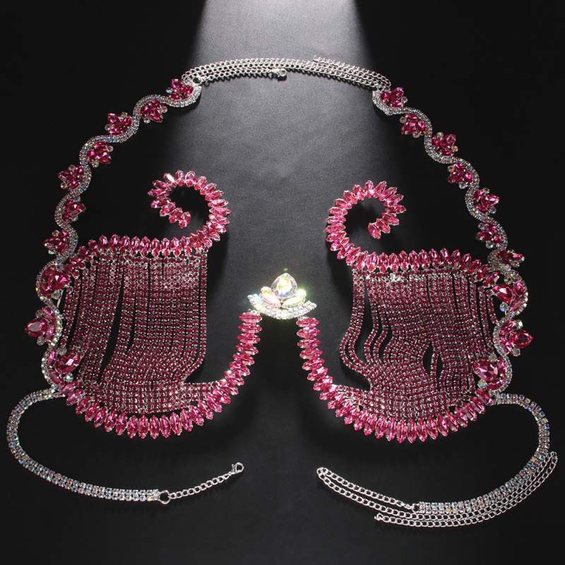Женская цепочка на грудь, секс – обзор и цена Body Jewelry Metal Types