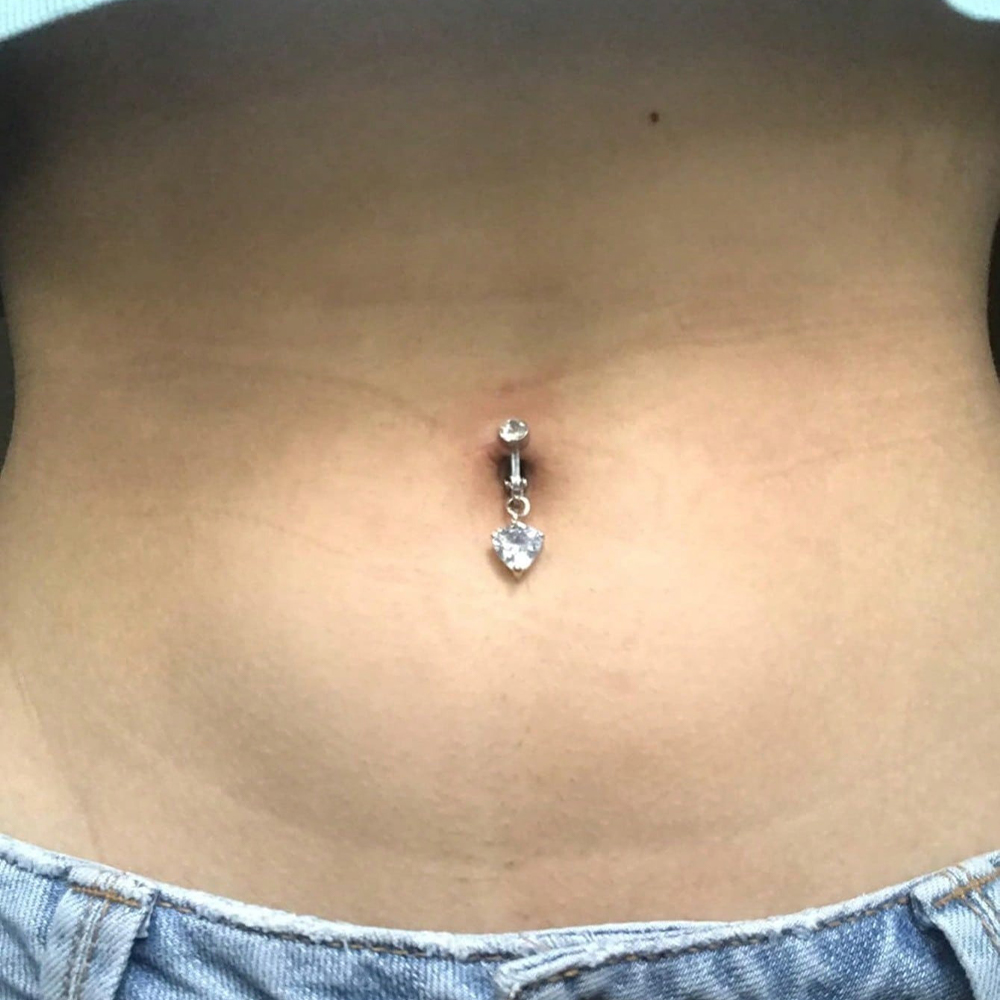 Золотистые клипсы-бабочки для  – обзор и цена Body Jewelry Piercing