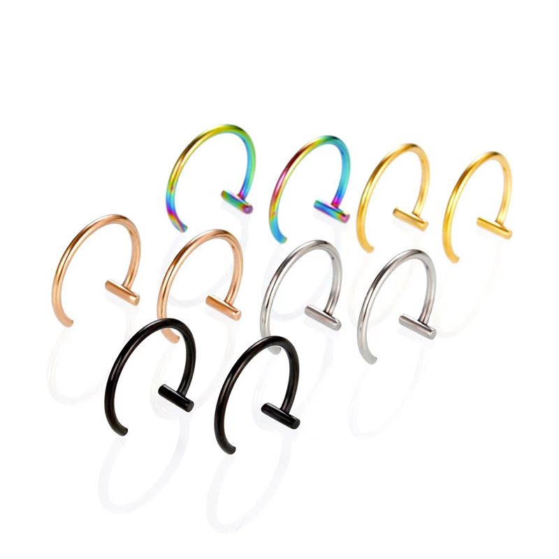 Серьги-кольца из хирургической – обзор и цена Body Jewelry Cartilage Earrings