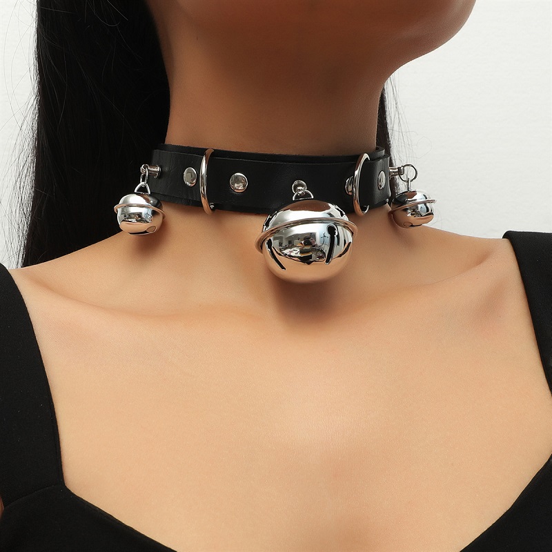 Сексуальное ожерелье, кожаный  – обзор и цена Body Jewelry Goth