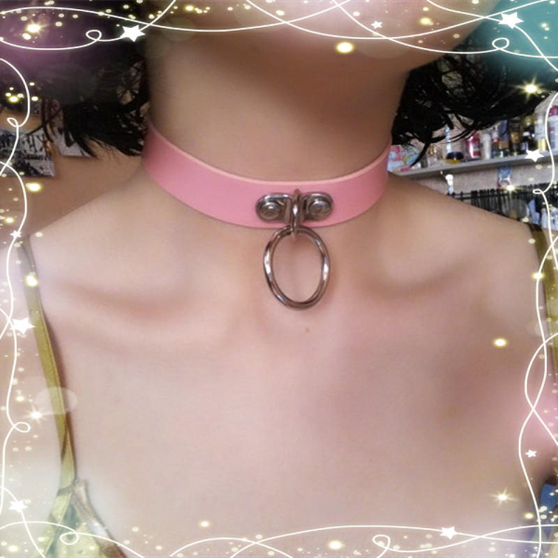 Сексуальное ожерелье, кожаный  – обзор и цена Body Jewelry Goth