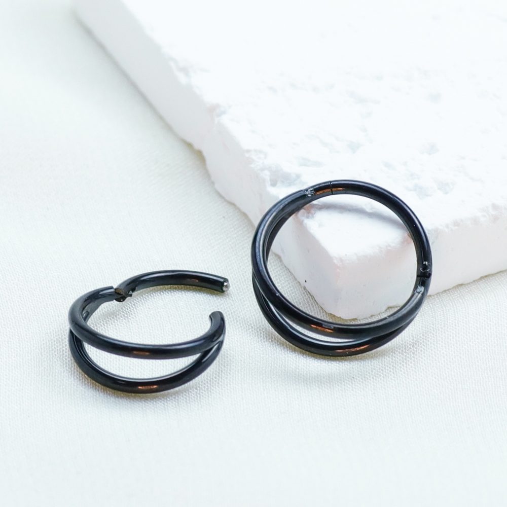 F136 Титановый пирсинг, черное – обзор и цена Body Jewelry Implant Grade