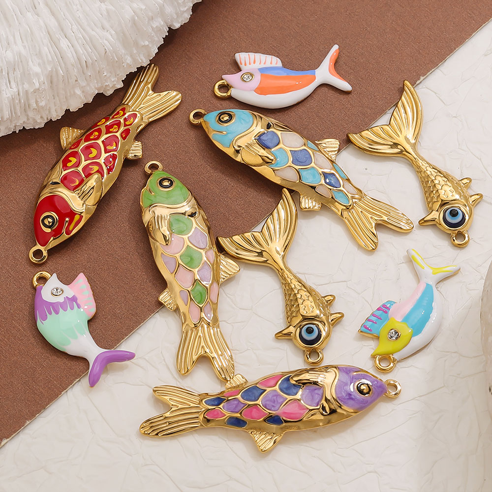 2-3 шт., милые золотые эмалиро – обзор и цена Body Jewelry Wholesale