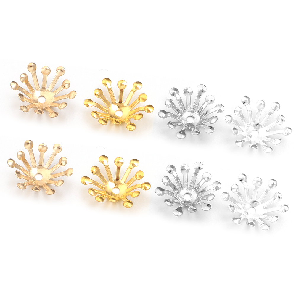 100 шт., диаметр 13 мм, золото – обзор и цена Body Jewelry Wholesale