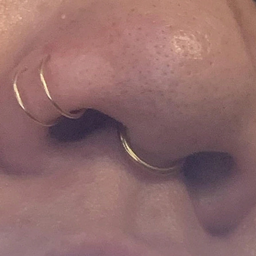 Имитация пирсинга носа и септу – обзор и цена Body Jewelry Piercing