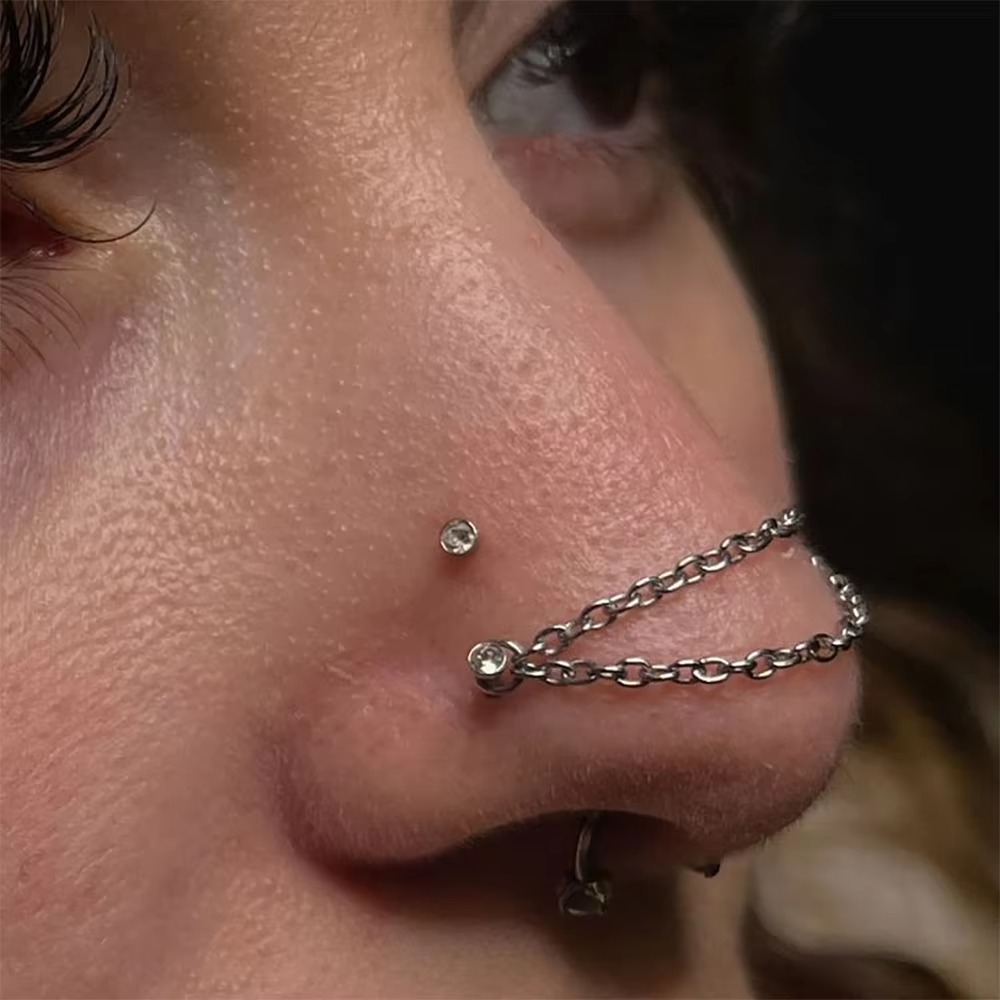 Модная титановая цепочка для н – обзор и цена Body Jewelry Piercing