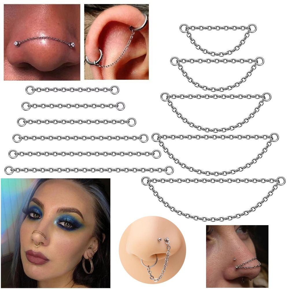 Модная титановая цепочка для н – обзор и цена Body Jewelry Piercing