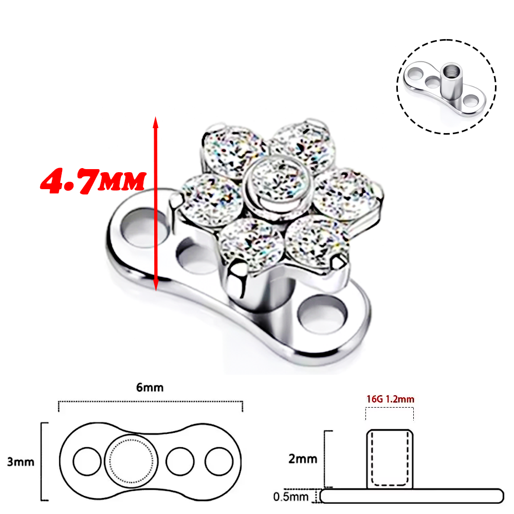 F136 Высококачественный титано – обзор и цена Body Jewelry Implant Grade
