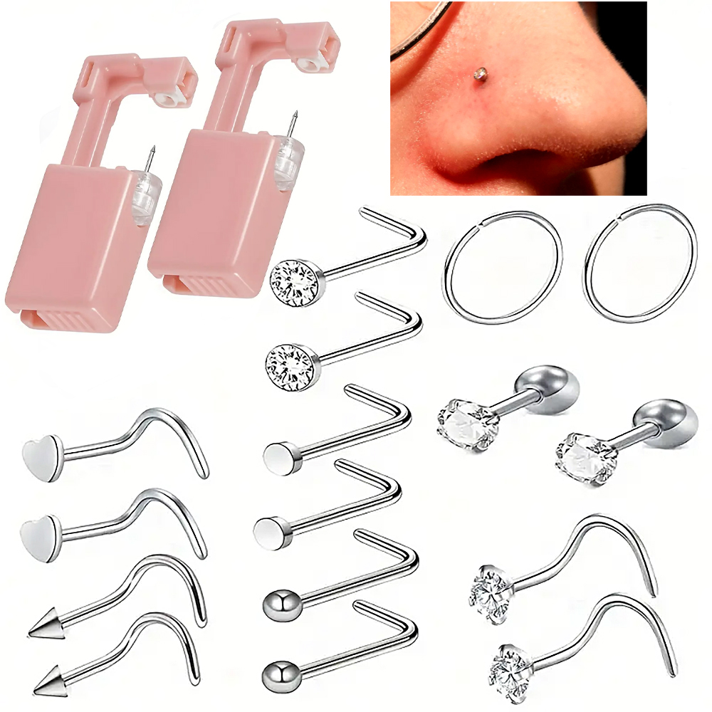 12-1 шт. Милый одноразовый сте – обзор и цена Body Jewelry Factory