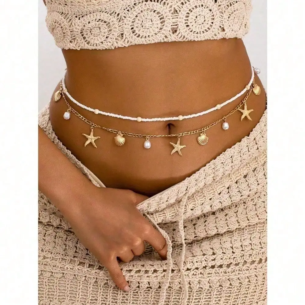 2 шт. цепочки на талию в богем – обзор и цена Body Jewelry For Women